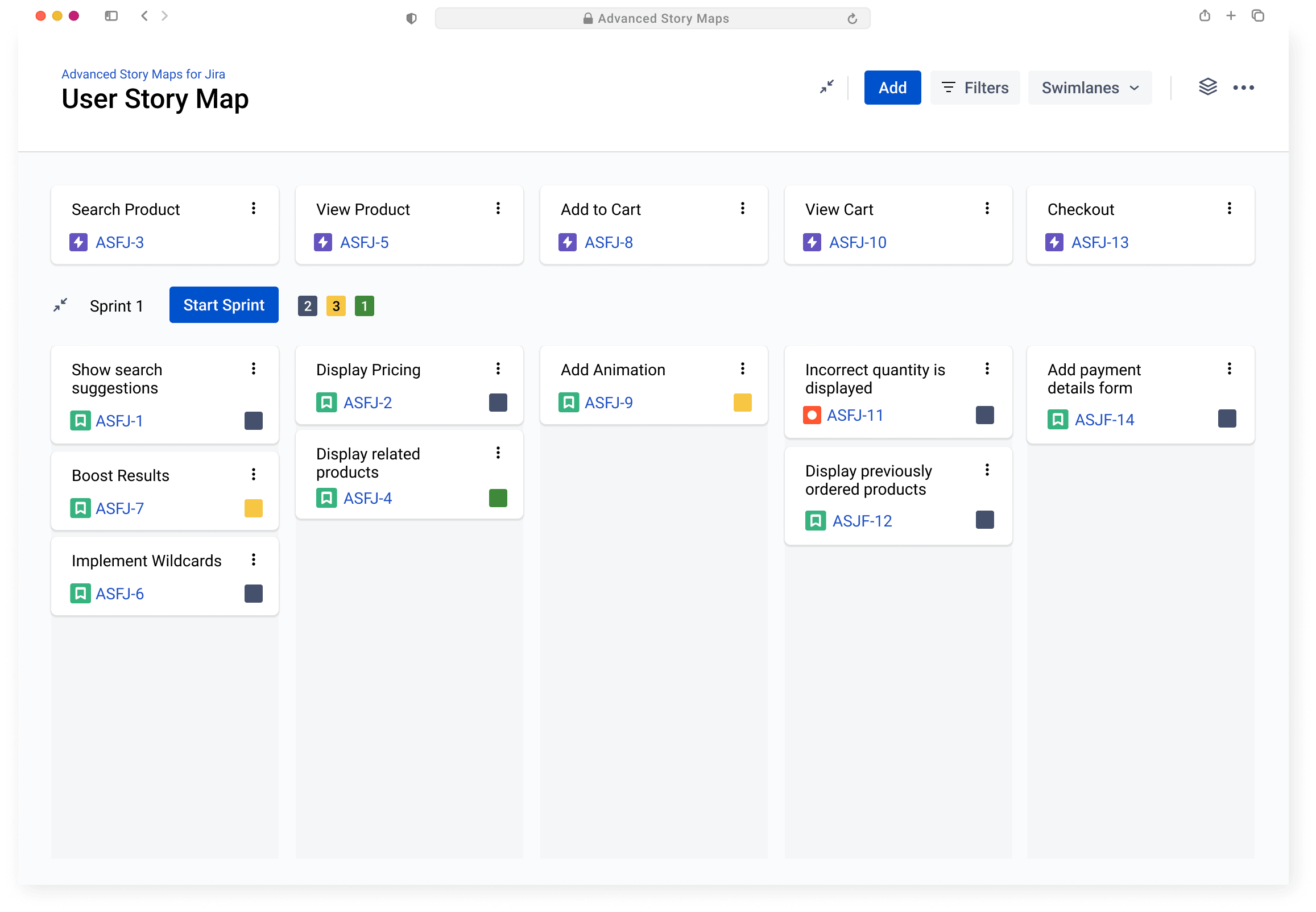Advanced Story Map Overview