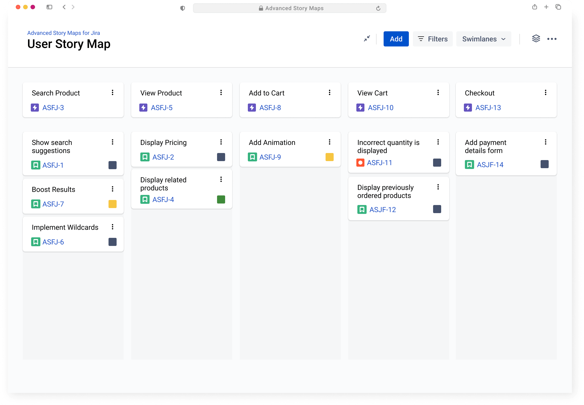 Advanced Story Maps custom layout